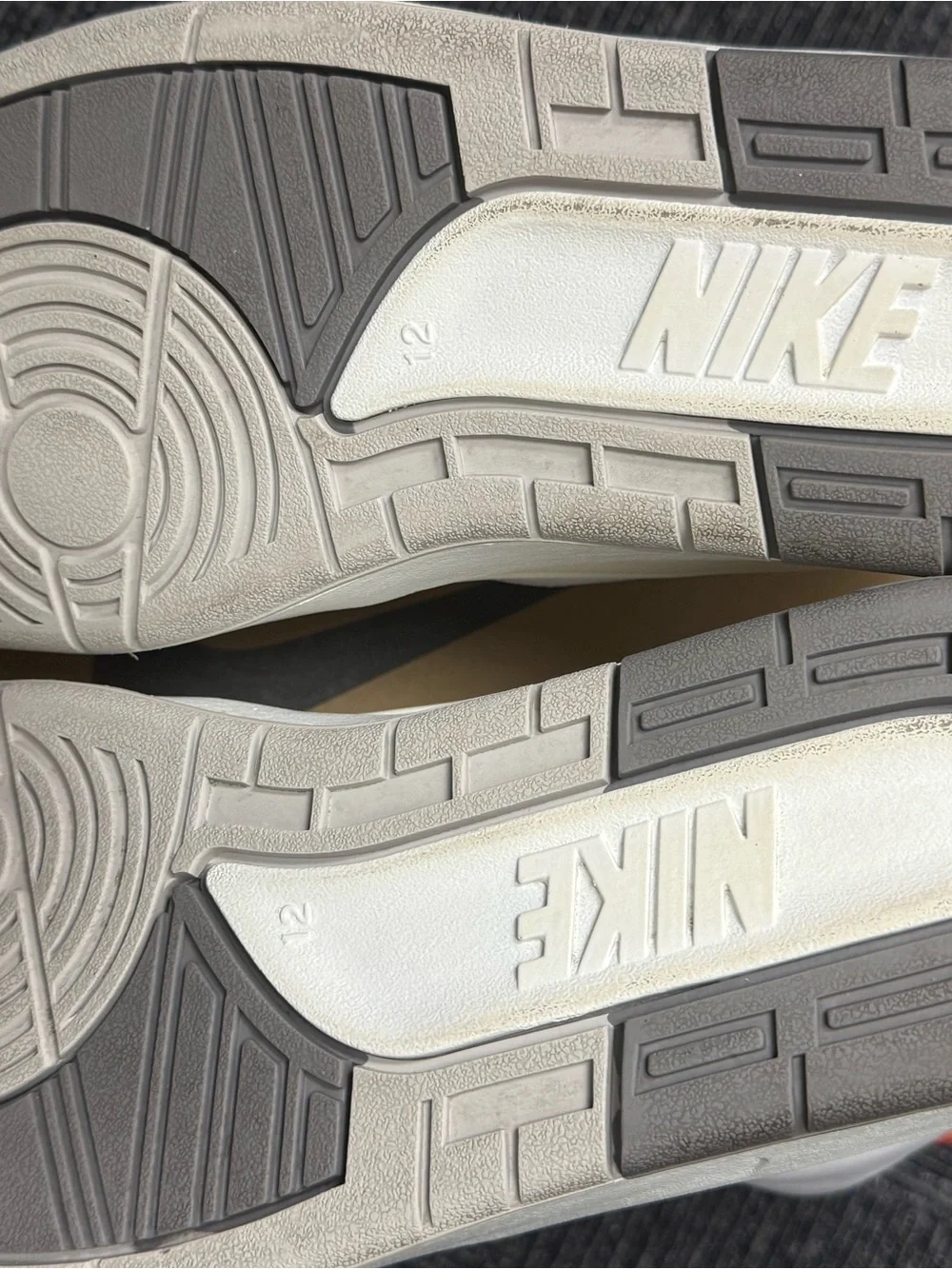 Jordan 2 Retro Cement Grey - Men's White and Gray High-Top Sneakers